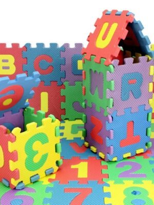 36pcs Number Alphabet Puzzle for Baby
